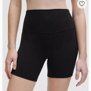 Lululemon Align High Rise Women's Black 6” Shorts